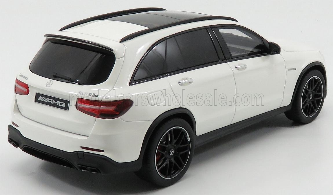 GT-SPIRIT - 1/18 - MERCEDES BENZ - GLC-CLASS (X253) GLC63 2020 - DESIGNO DIAMOND WHITE BRIGHT