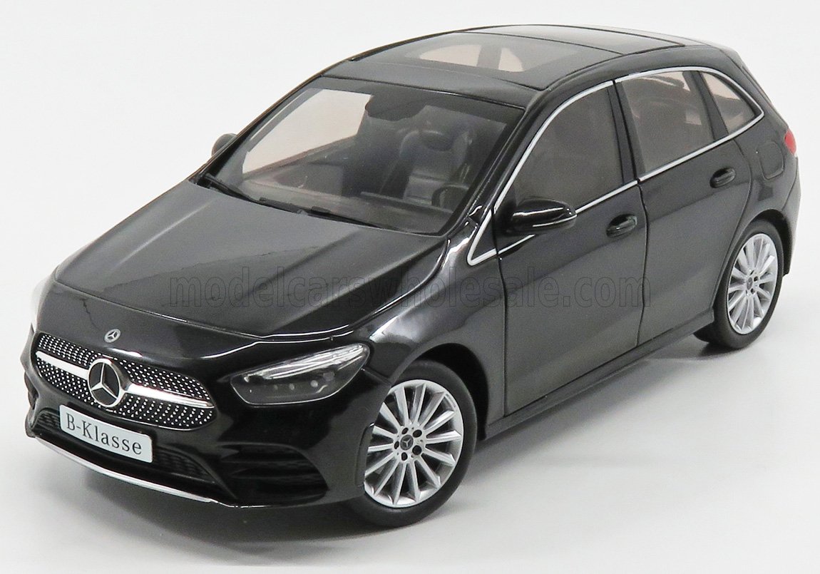 Z-MODELS - 1/18 - MERCEDES BENZ - B-CLASS (W247) 2018 - COSMOS BLACK