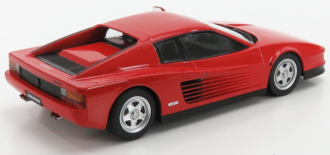 KK-SCALE - 1/18 - FERRARI - TESTAROSSA MKI 1984 MONODADO MONOSPECCHIO - RED