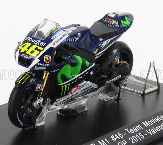 SPARK-MODEL - YAMAHA - YZR-M1 TEAM YAMAHA FACTORY RACING N 46 WINNER MOTOGP ASSEN 2015 VALENTINO ROSSI