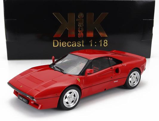 KK-SCALE - 1/18 FERRARI - 288 GTO 1984 (BLACK RED INTERIOR)