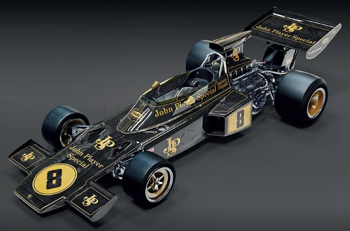 POCHER - 1/8 - LOTUS - F1 72D FORD JPS N 32 WORLD CHAMPION WINNER BRITISH GP 1972 EMERSON FITTIPALDI - BLACK