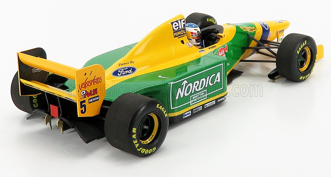 MINICHAMPS - BENETTON - F1 B193B TEAM BENETTON FORD N 5 WINNER PORTUGAL GP 1993 MICHAEL SCHUMACHER