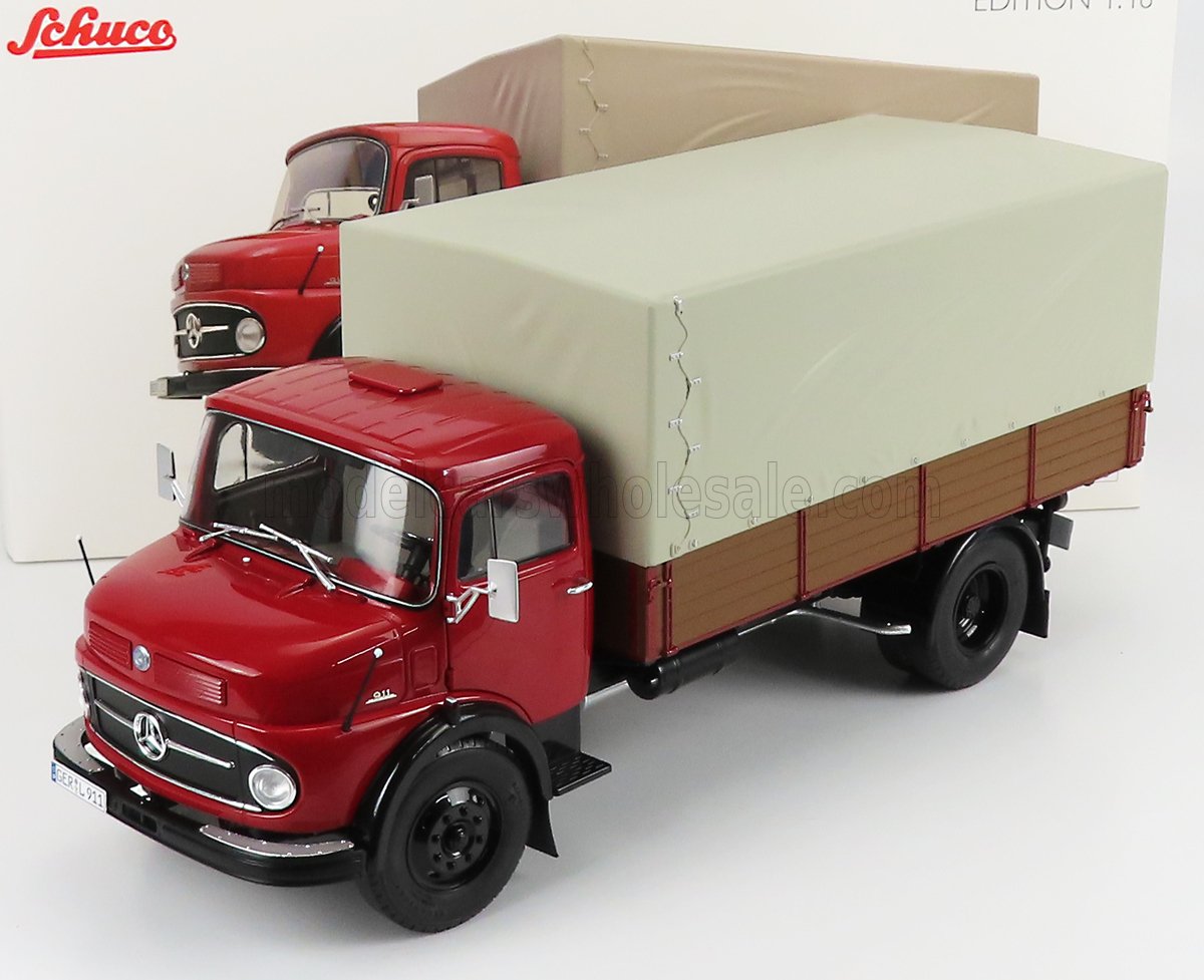 SCHUCO - MERCEDES BENZ - L911 TRUCK TELONATO 1966