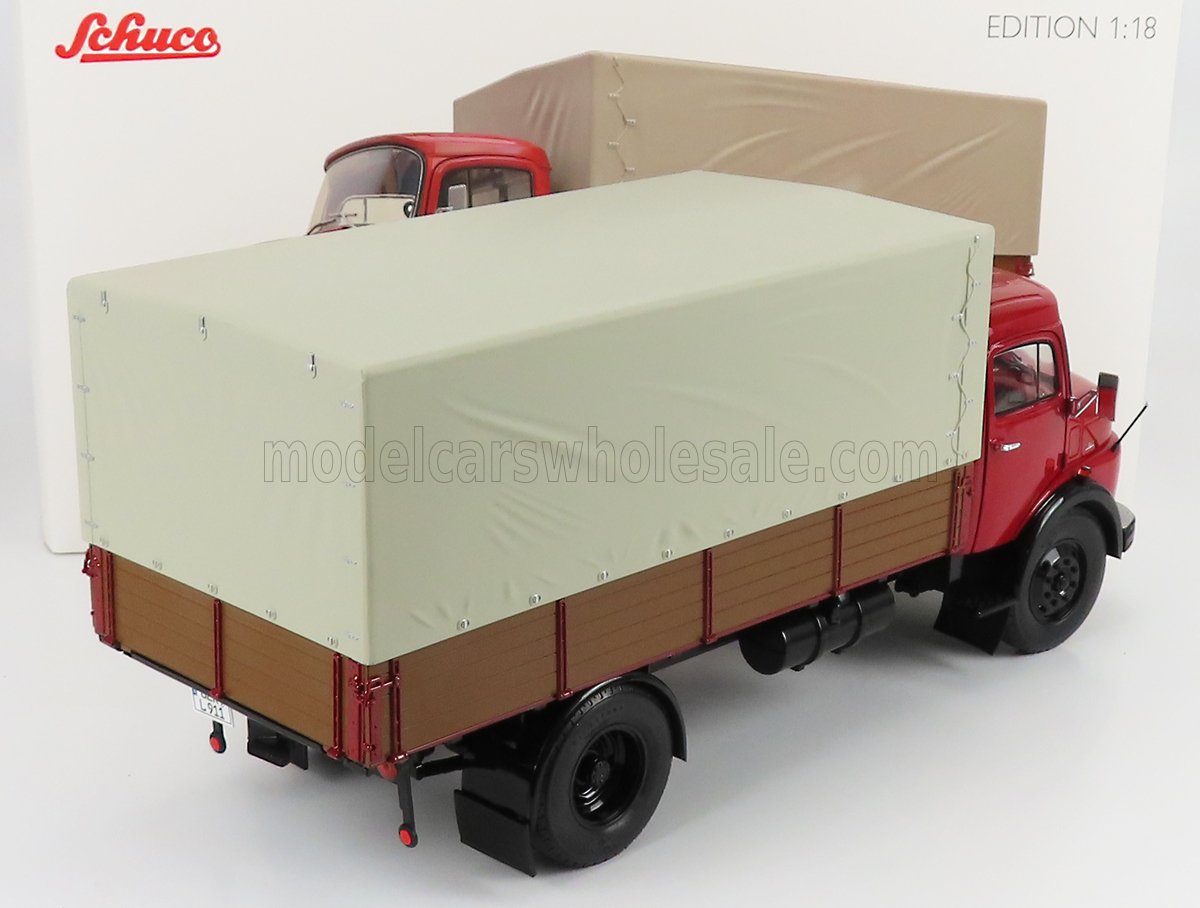 SCHUCO - MERCEDES BENZ - L911 TRUCK TELONATO 1966