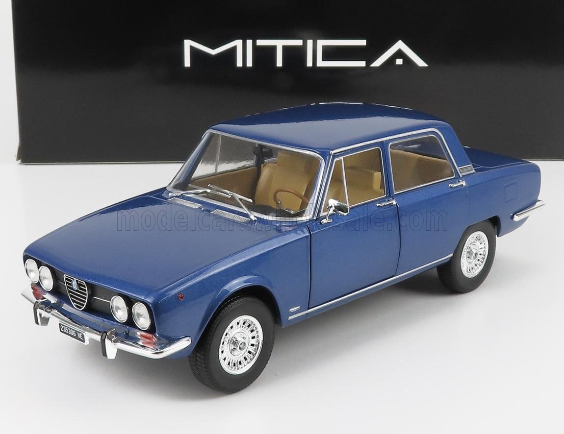 MITICA-DIECAST - ALFA ROMEO - 2000 BERLINA 1971 - CERCHI MILLERIGHE WHEELS