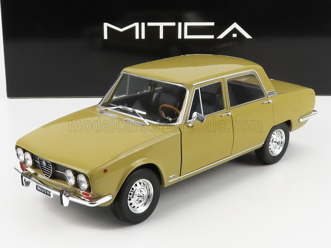 MITICA-DIECAST - ALFA ROMEO - 2000 BERLINA 1971 - CERCHI MILLERIGHE WHEELS