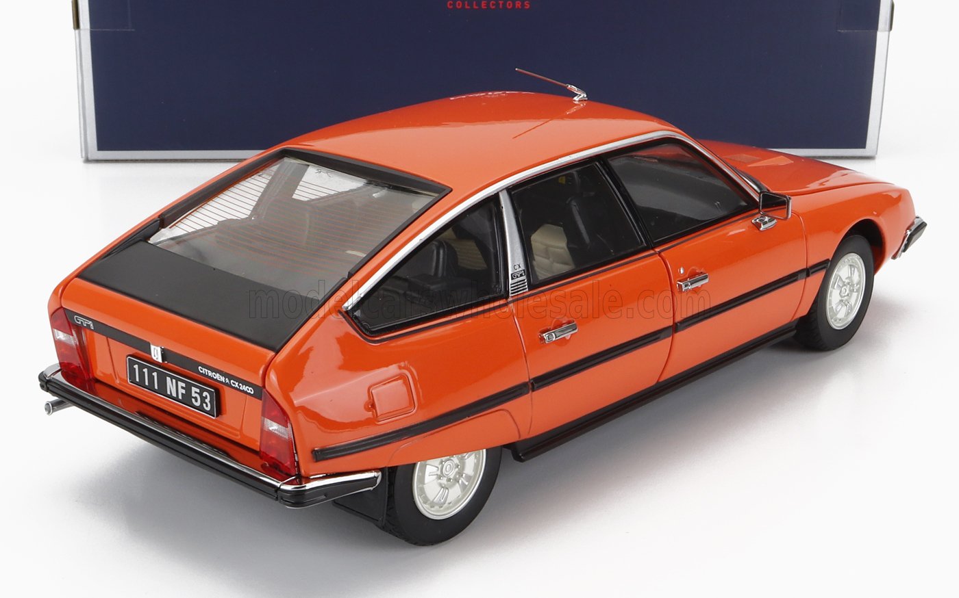 NOREV - 1/18 - CITROEN - CX 2400 GTI 1977 - MANDARINE