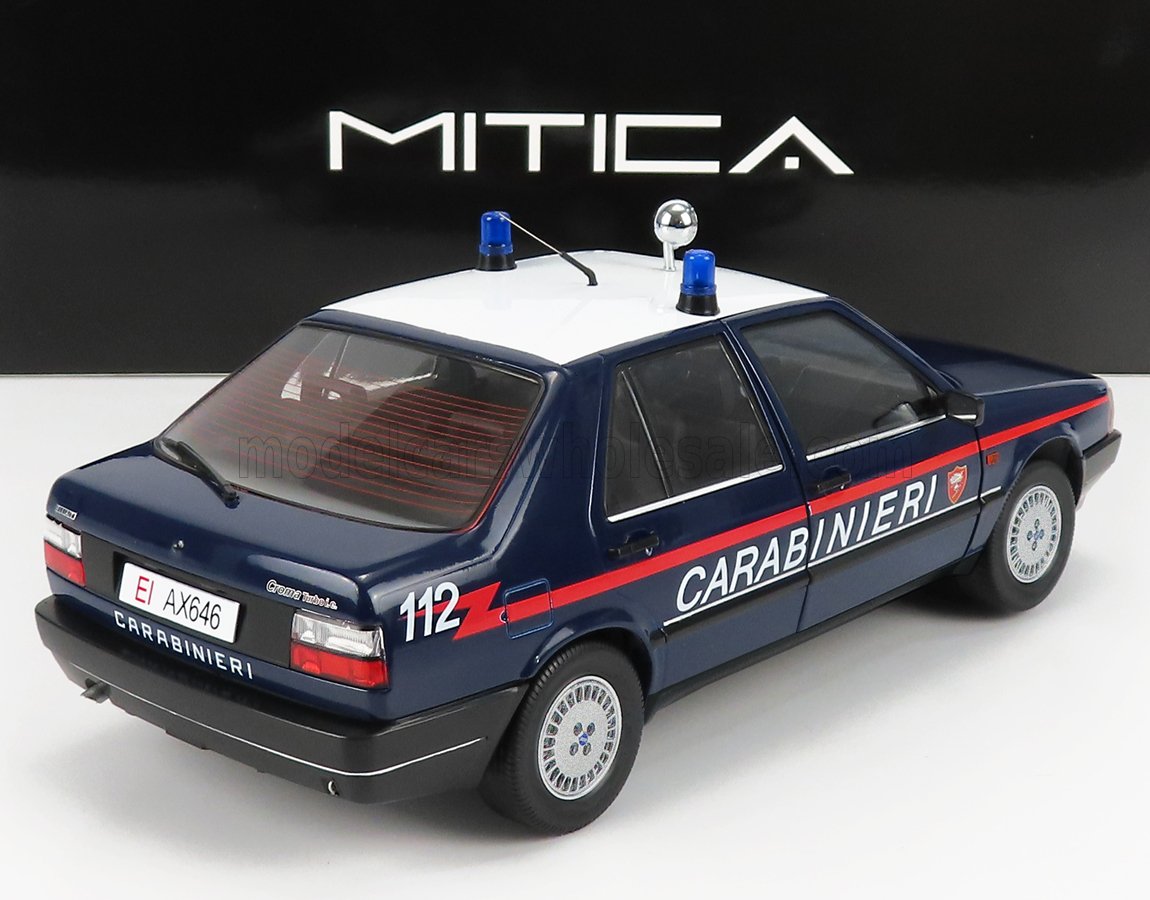 MITICA-DIECAST - FIAT - CROMA 2.0 TURBO IE CARABINIERI 1988 POLICE