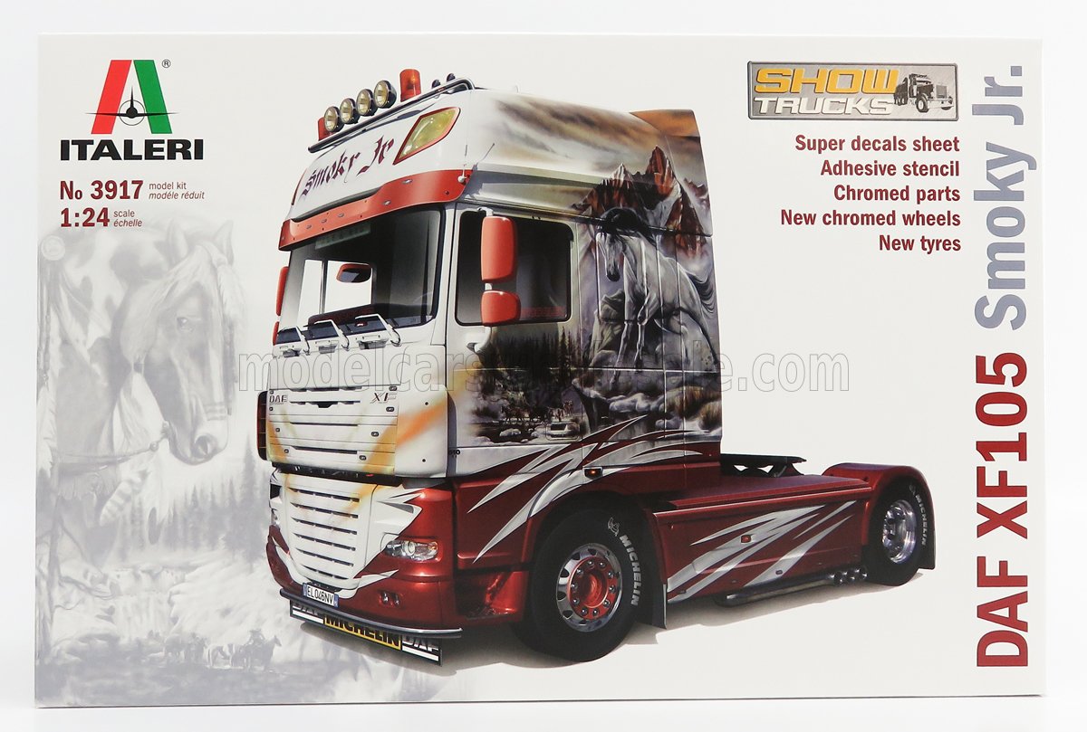 ITALERI - DAF - XF105 460 SPACE CAB TRACTOR TRUCK 2-ASSI 2011