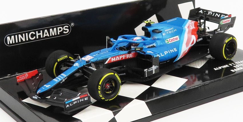 MINICHAMPS - RENAULT - F1 A521 RENAULT E-TECH 20B TEAM ALPINE N 31 BAHRAIN GP 2021 ESTEBAN OCON