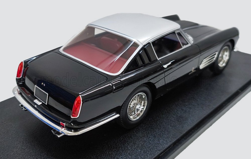 MAXIMA - 1/18 - FERRARI - 410 SUPERAMERICA III SERIES PININFARINA COUPE 1958 - BLACK SILVER