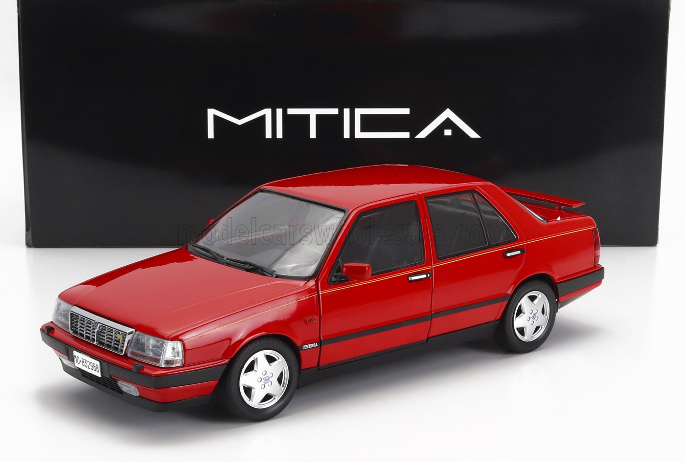 MITICA-DIECAST - 1/18 - LANCIA - THEMA 8.32 FERRARI 2S 1988 - WITH OPEN REAR WING - FERRARI RED