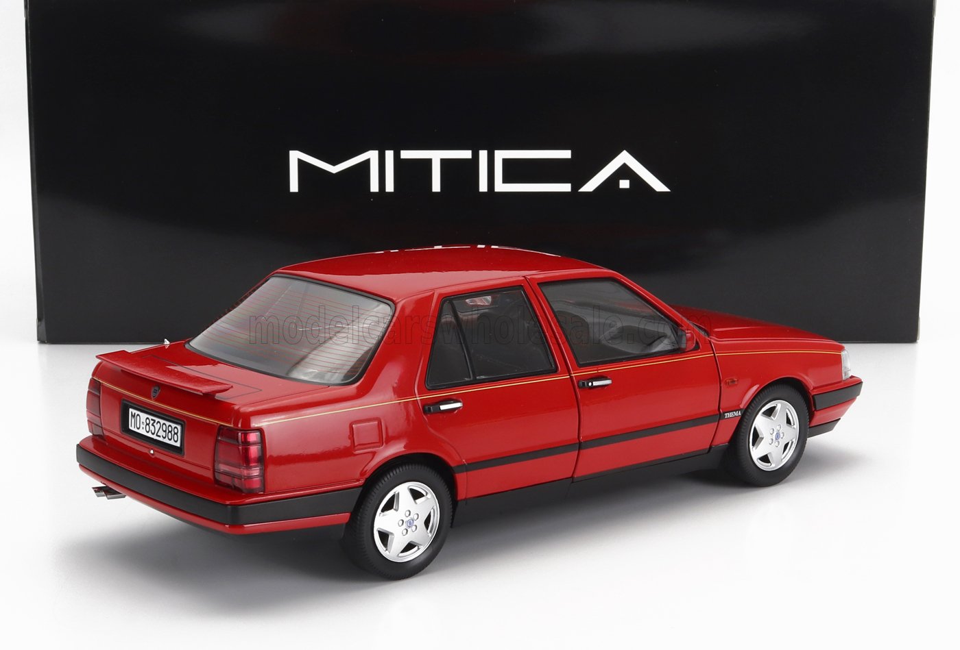 MITICA-DIECAST - 1/18 - LANCIA - THEMA 8.32 FERRARI 2S 1988 - WITH OPEN REAR WING - FERRARI RED