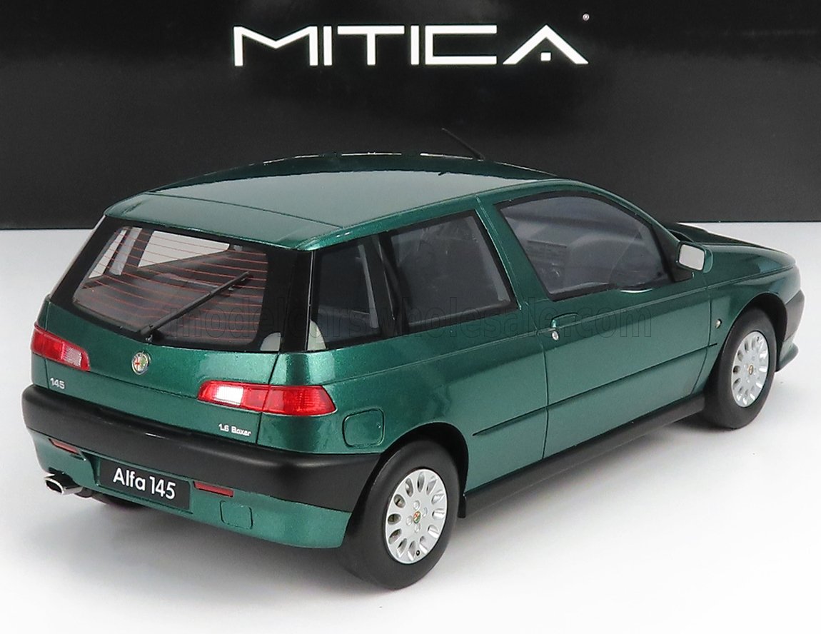 MITICA - 1/18 - ALFA ROMEO - 145 1995 - GREEN MET