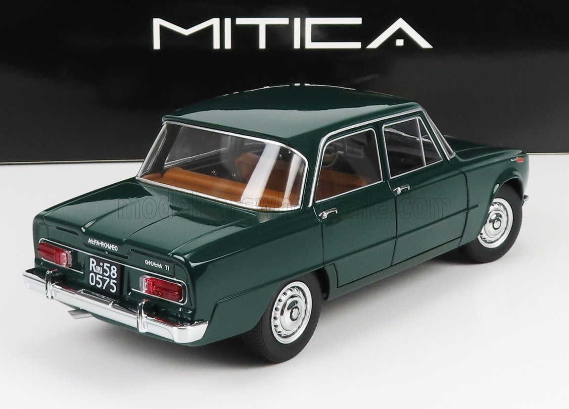 MITICA-DIECAST - 1/18 - ALFA ROMEO - GIULIA 1.6 Ti 1962 - ACQUA DI FONTE - VERY LIGHT GREEN