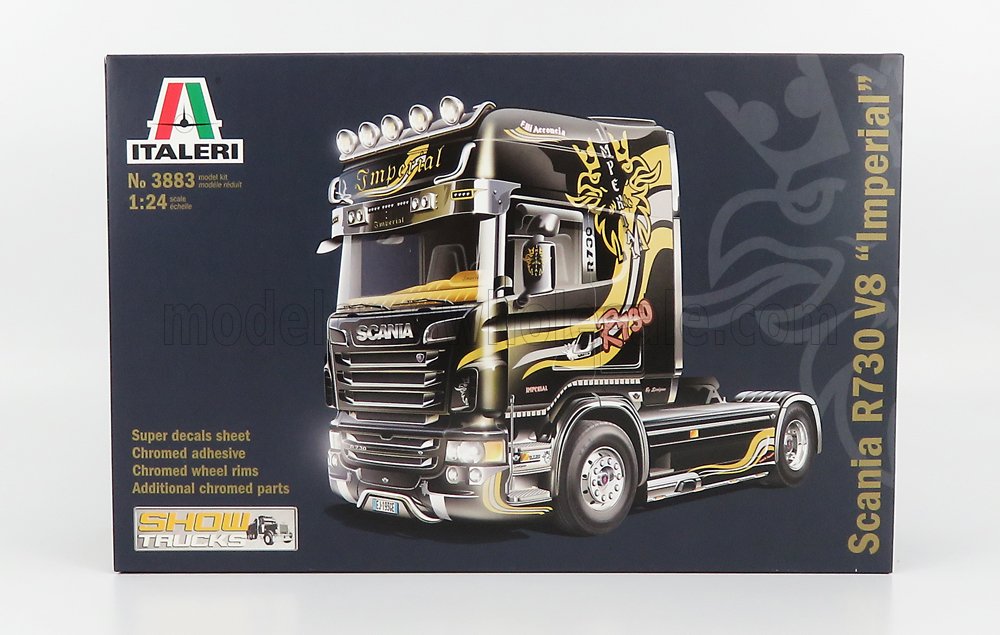 ITALERI - SCANIA - R730 TRACTOR TRUCK V8 TOPLINE 2-ASSI 2011