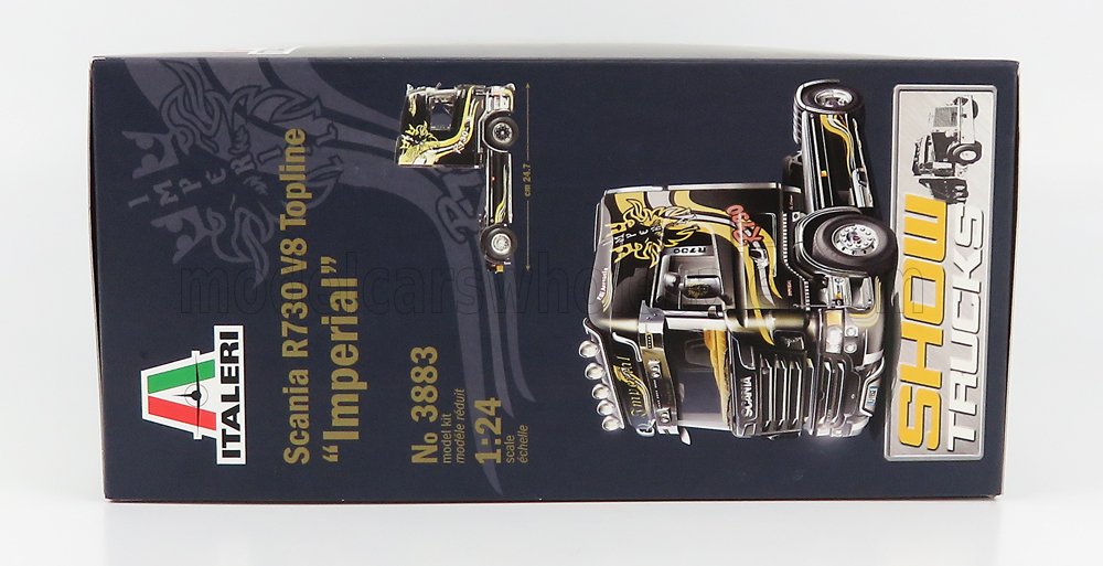 ITALERI - SCANIA - R730 TRACTOR TRUCK V8 TOPLINE 2-ASSI 2011