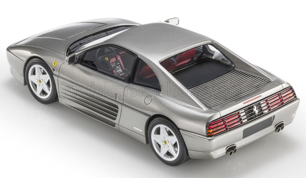 TOPMARQUES - 1/18 - FERRARI - 348 GTB 1993 - SILVER