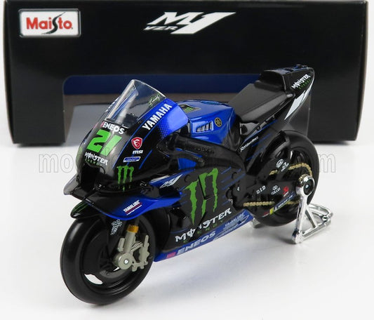 MAISTO - YAMAHA - YZR-M1 TEAM YAMAHA MONSTER ENERGY N 21 MOTOGP SEASON 2022 FRANCO MORBIDELLI