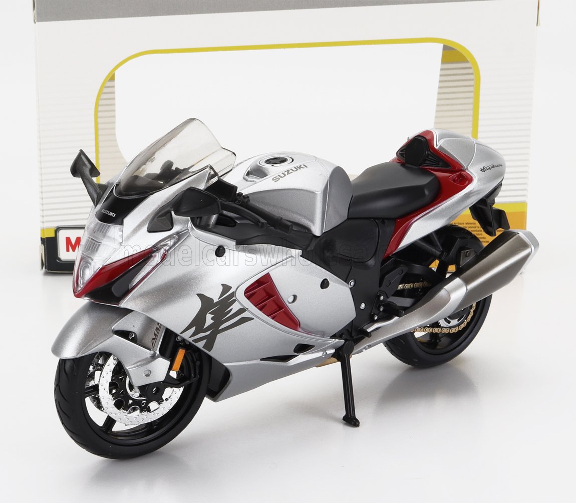 MAISTO - 1/12 - SUZUKI - HAYABUSA 2022 - SILVER