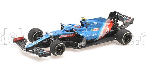 MINICHAMPS - RENAULT - F1 A521 RENAULT E-TECH 20B TEAM ALPINE N 31 WINNER HUNGARY GP 2021 ESTEBAN OCON