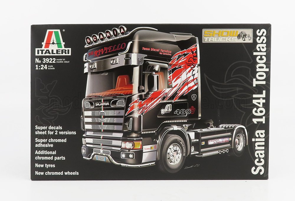 ITALERI - SCANIA - R480 V8 TRACTOR TRUCK 2-ASSI 2011