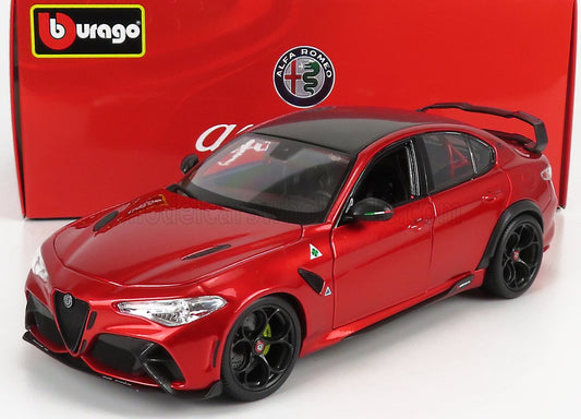 BURAGO - 1/18 - ALFA ROMEO - GIULIA GTAm 2020 - ROSSO GTA - RED MET