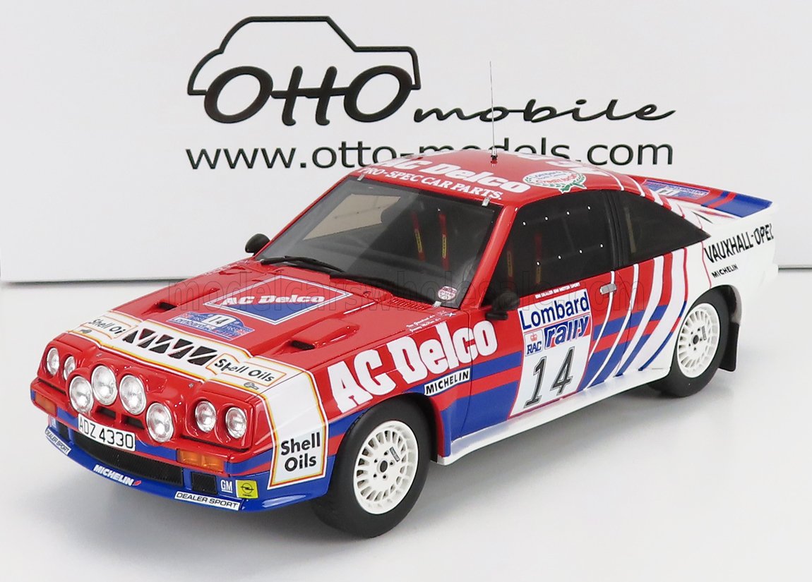 OTTO-MOBILE - OPEL - MANTA 400 R TEAM EURO OPEL N 14 RALLY RAC LOMBARD 1985 J.McRAE - I.GRINDROD