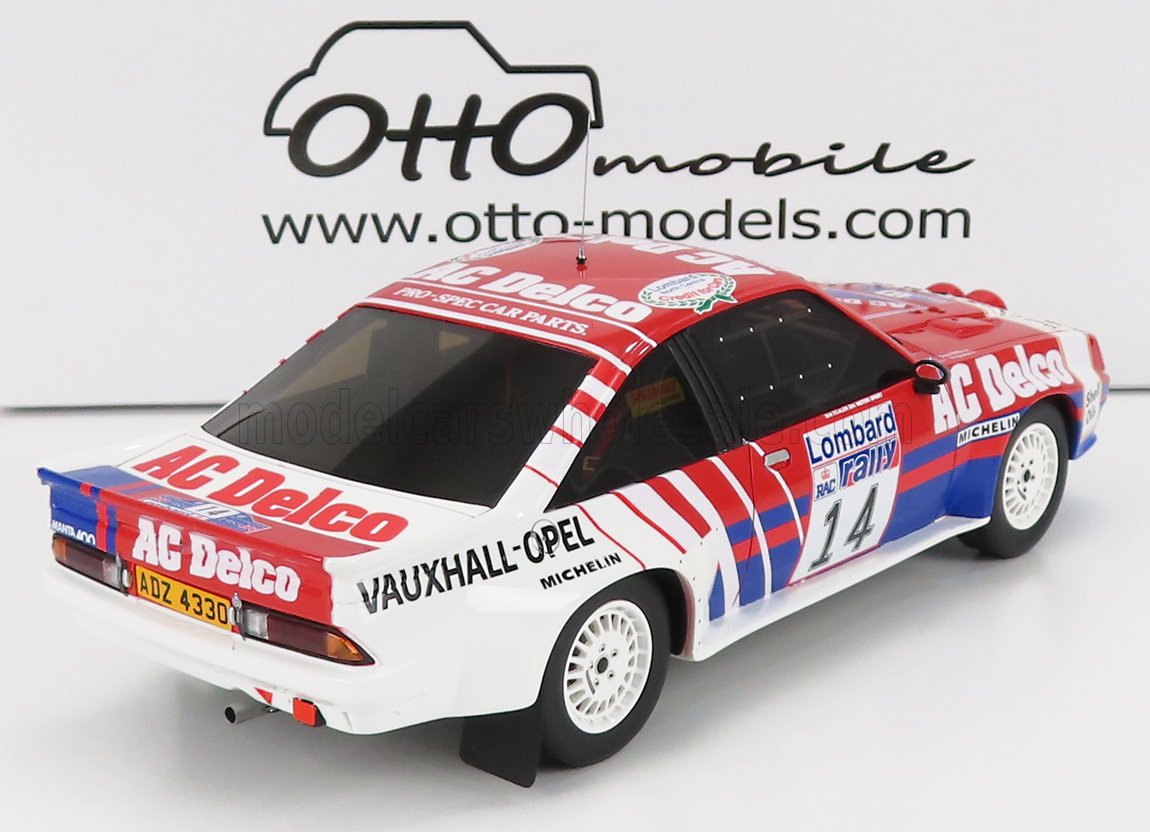 OTTO-MOBILE - OPEL - MANTA 400 R TEAM EURO OPEL N 14 RALLY RAC LOMBARD 1985 J.McRAE - I.GRINDROD