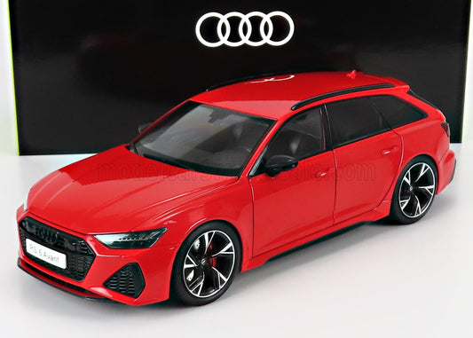 NZG - 1/18 - AUDI - A6 RS6 AVANT 2021 - RED