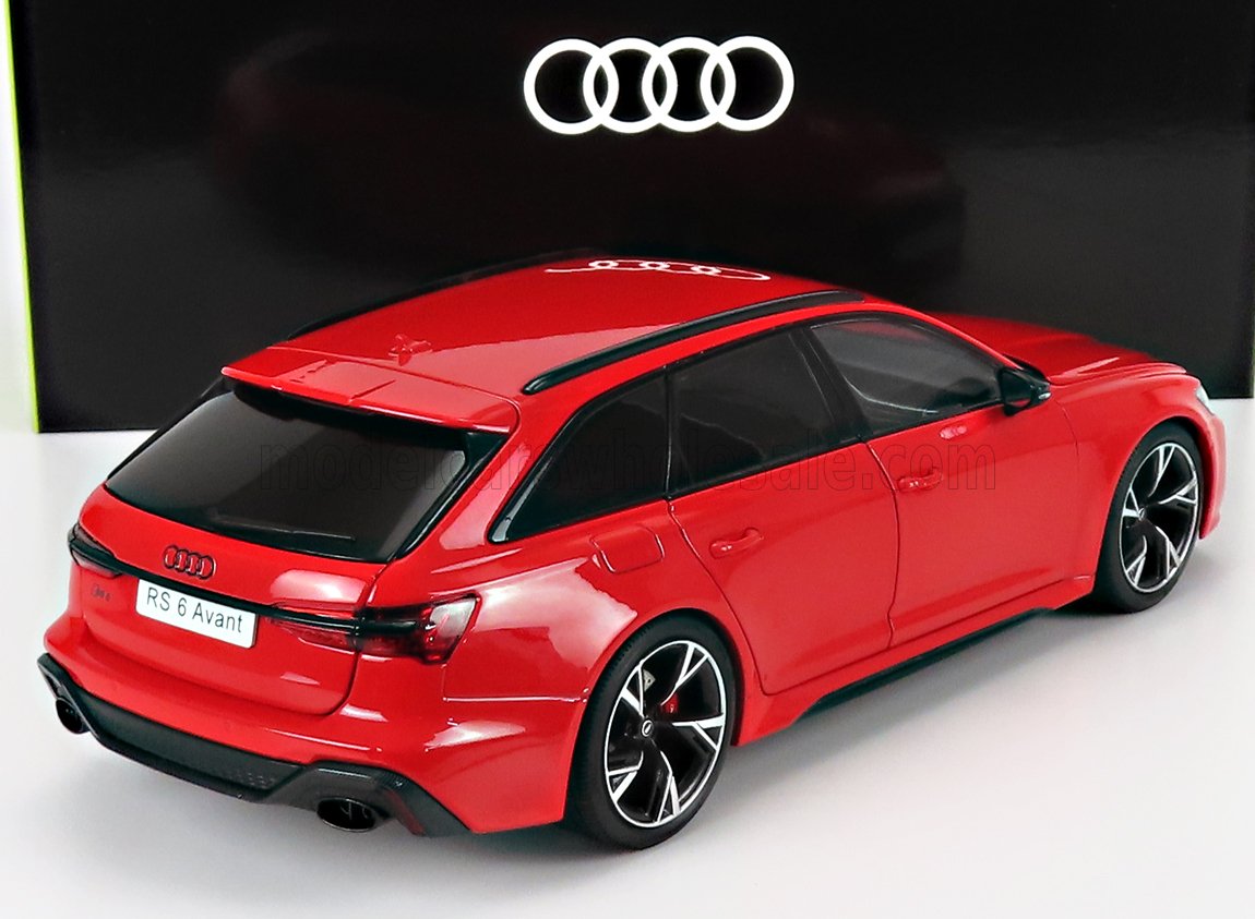 NZG - 1/18 - AUDI - A6 RS6 AVANT 2021 - RED