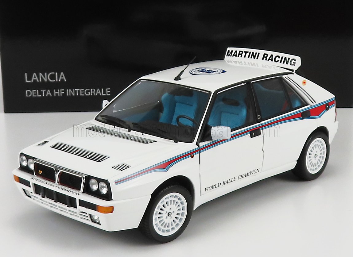 KYOSHO - 1/18 - LANCIA - DELTA HF INTEGRALE MARTINI 6 1992 - WHITE