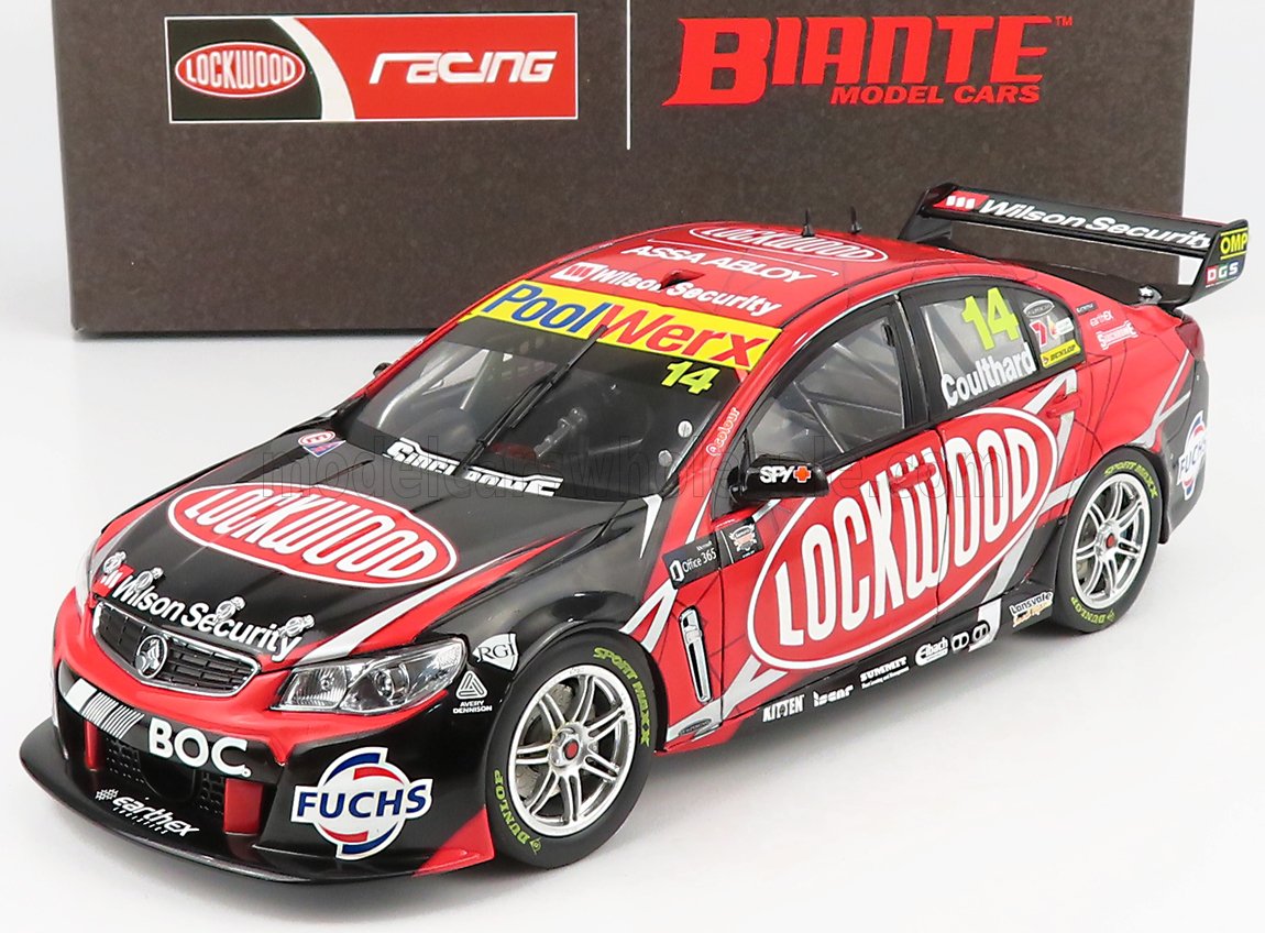 BIANTE MODEL CARS - HOLDEN - VF COMMODORE V8 TEAM LOCKWOOD RACING N 14 SUPERCARS V8SC CHAMPIOSHIP SEASON 2014 F.COULTHARD