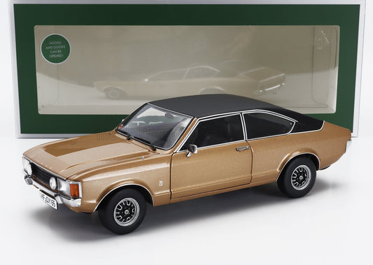 TOURING MODELCARS - 1/18 - FORD ENGLAND - GRANADA CONSUL 2.3L V6 GT COUPE II SERIES 1975 - BROWN MET BEIGE