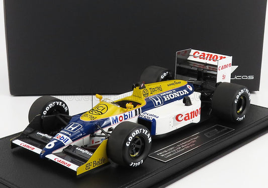 GP-REPLICAS - WILLIAMS - F1 FW11B HONDA N 6 WINNER GP MONZA ITALY WORLD CHAMPION 1987 NELSON PIQUET