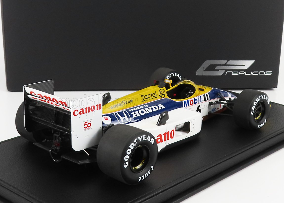 GP-REPLICAS - WILLIAMS - F1 FW11B HONDA N 6 WINNER GP MONZA ITALY WORLD CHAMPION 1987 NELSON PIQUET