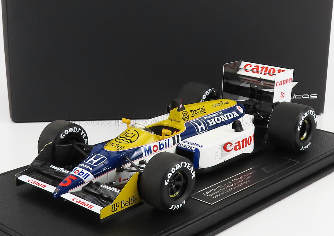 GP-REPLICAS - WILLIAMS - F1 FW11B HONDA N 5 WINNER GP SAN MARINO 1987 NIGEL MANSELL