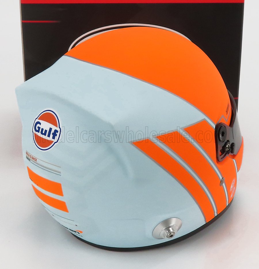 MINI HELMET -  F1 CASCO HELMET MCL35L TEAM MCLAREN N 3 MONACO GP 2021 DANIEL RICCIARDO N 4 MONACO GP 2021 LANDO NORRIS