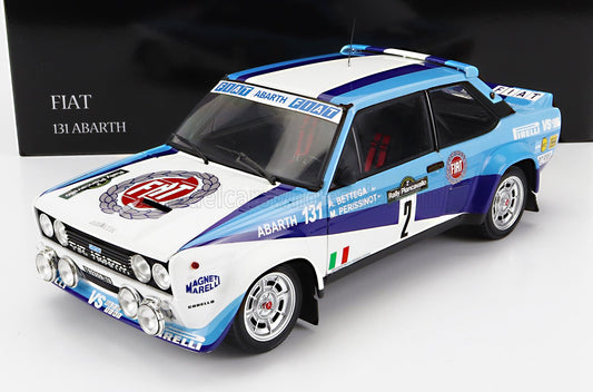 KYOSHO - FIAT - 131 ABARTH N 2 WINNER RALLY PIANCAVALLO 1981 A.BETTEGA - M.PERISSINOT