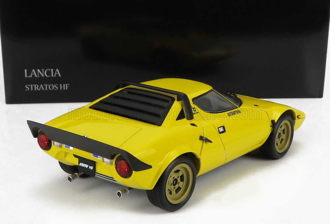 KYOSHO - 1/18 - LANCIA - STRATOS HF 1975 - YELLOW