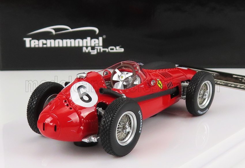 TECNOMODEL - 1/43 - FERRARI - F1 DINO 246 N 6 2nd MAROCCO GP MIKE HAWTHORN 1958 WORLD CHAMPION - RED