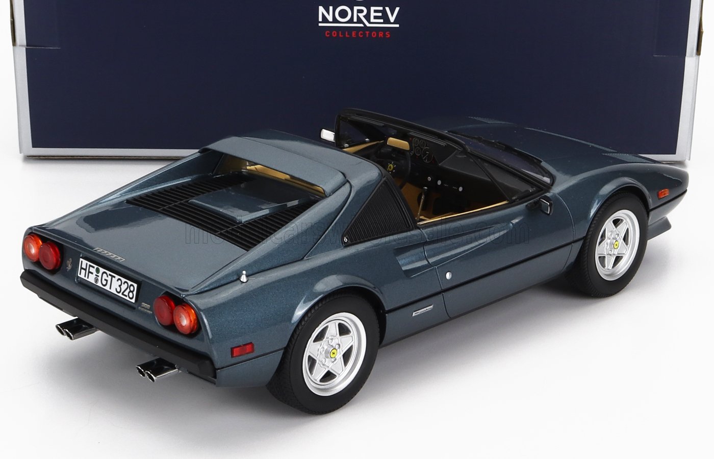 NOREV - 1/18 - FERRARI - 308 GTS 1982 - BLUE MET