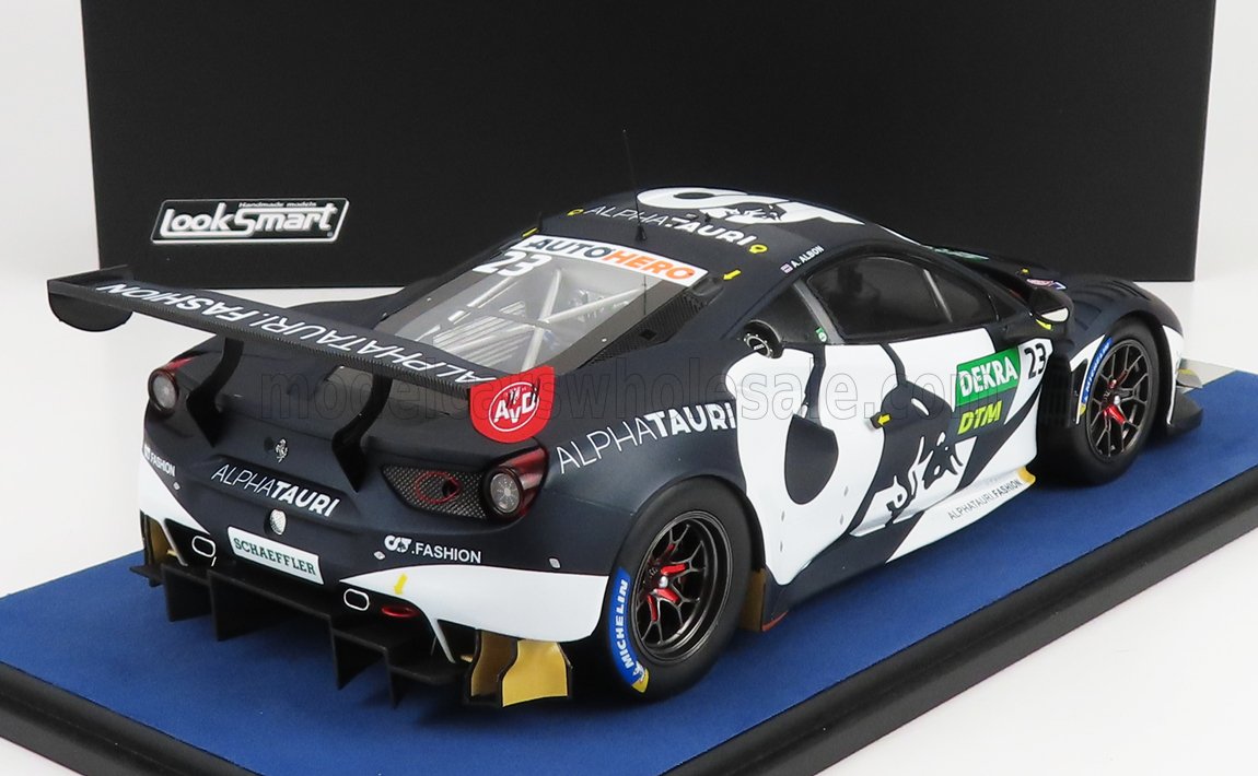 LOOKSMART 1/18 - FERRARI - 488 GT3 EVO 3.9L TURBO V8 TEAM ALPHATAURI N 23 DTM SEASON 2021 A.ALBON