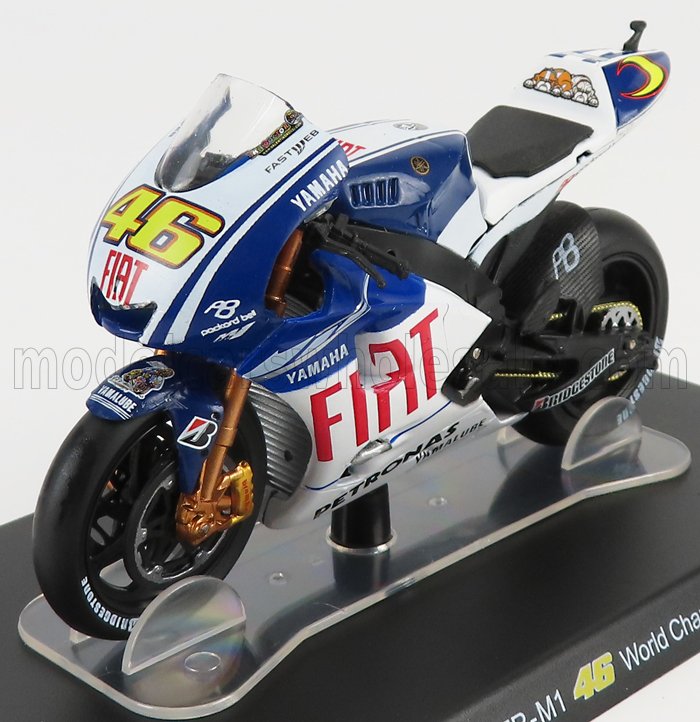 EDICOLA - YAMAHA - YZR M1 N 46 MOTOGP WORLD CHAMPION MOTOGP SEASON 2009 VALENTINO ROSSI