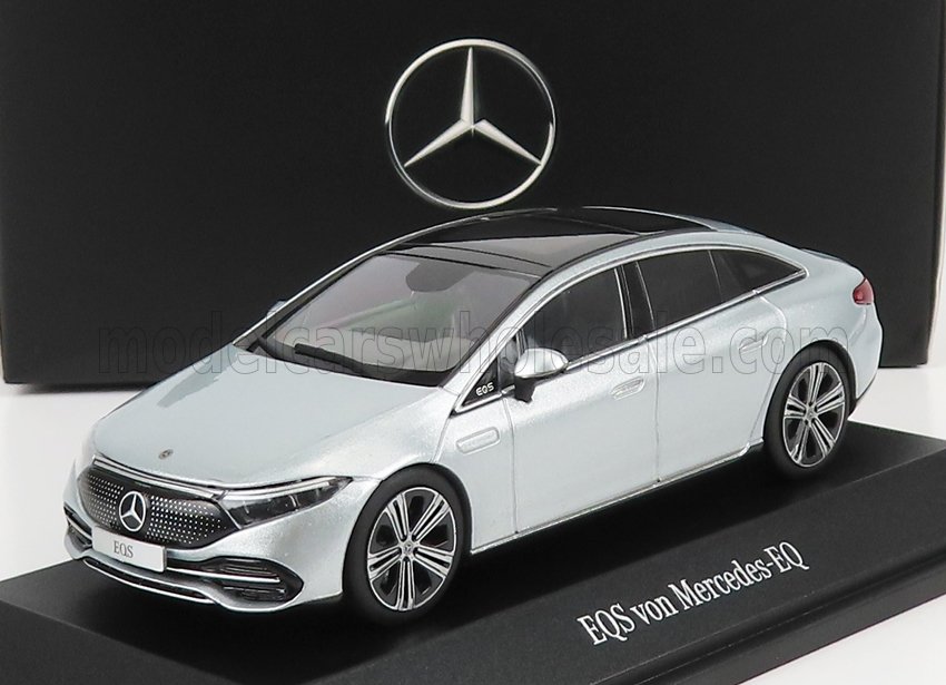 HERPA - 1/43 - MERCEDES BENZ - EQS VON MERCEDES-EQ 2022 - SILVER