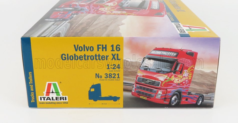 ITALERI - VOLVO - FH16 GLOBETROTTER XL TRACTOR TRUCK 2-ASSI 2021