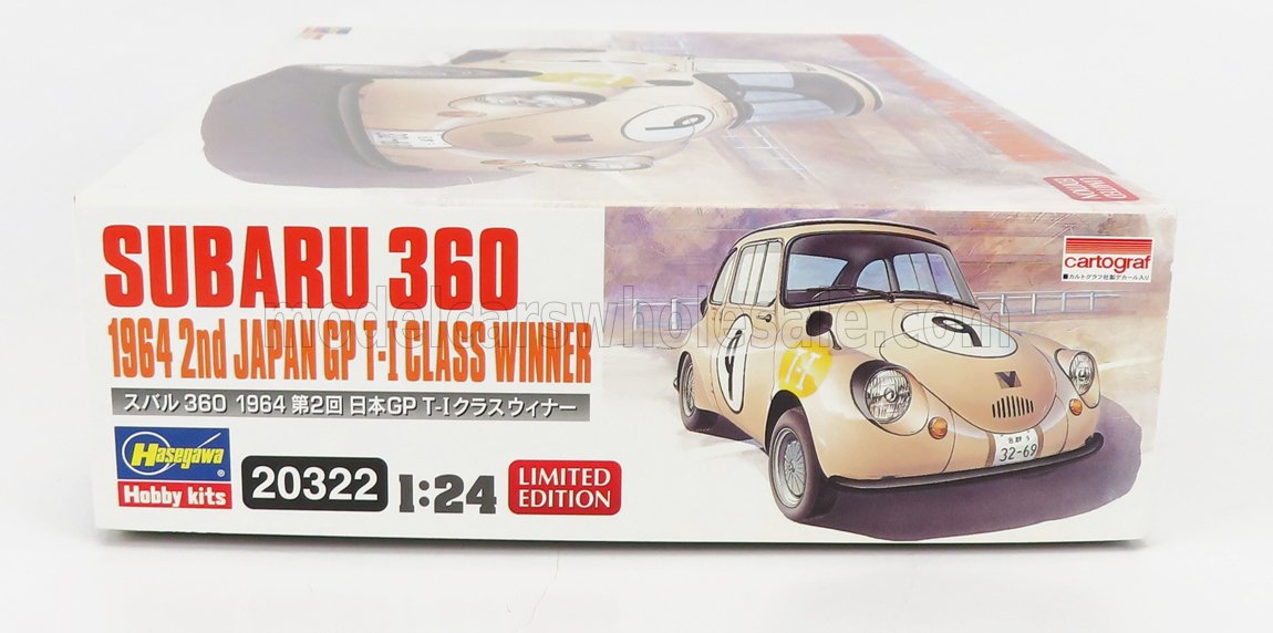 HASEGAWA - 1/24 - SUBARU - 360 N 9 WINNER T-I CLASS JAPAN GP 1964