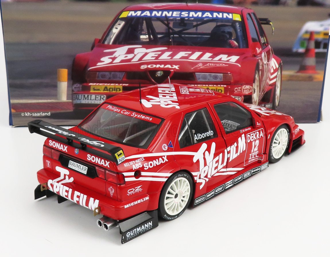 WERK83 - ALFA ROMEO - 155 V6 TI TEAM SCHUBEL ENGINEERING N 12 DTM ITC SEASON 1995 MICHELE ALBORETO