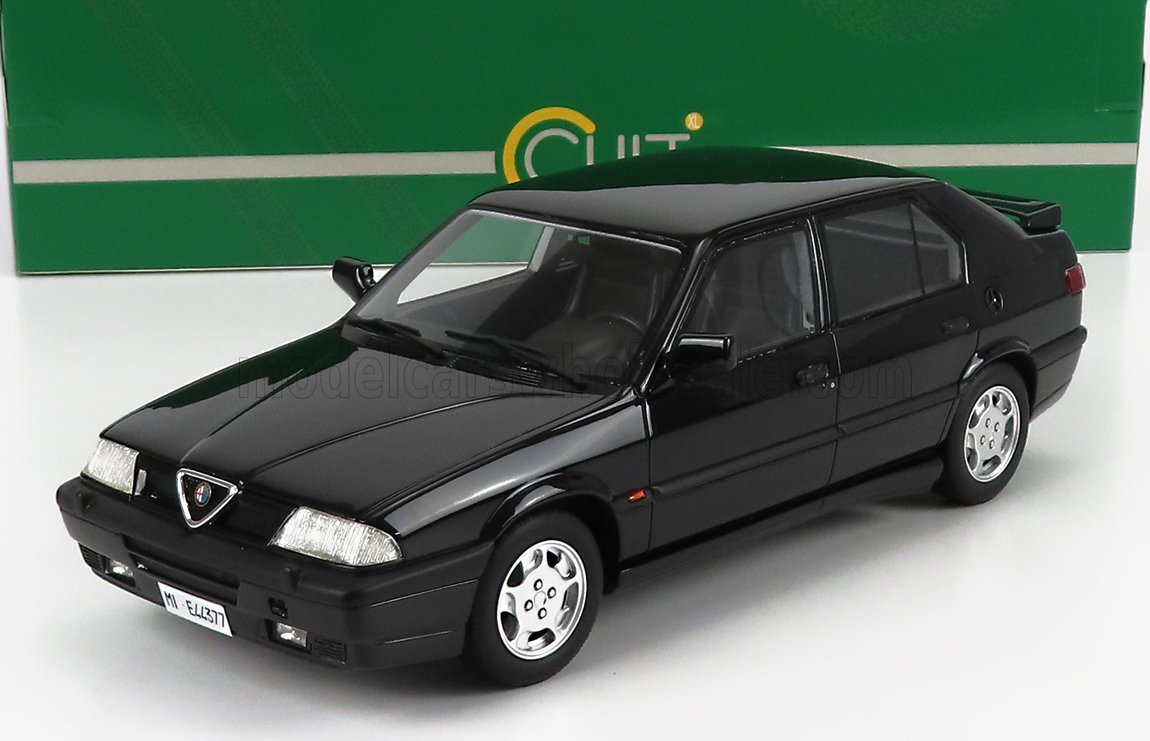 CULT-SCALE MODELS - 1/18 - ALFA ROMEO - 33 S QV PERMANENT 4 1991 - BLACK